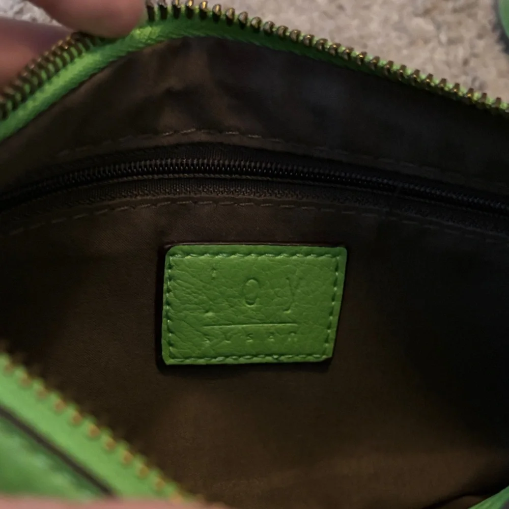 Joy Susan Vibrant Lime Wristlet - Picture 3 of 8